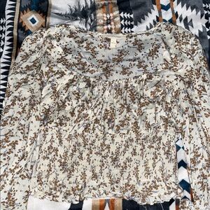 Floral Print Women's Top